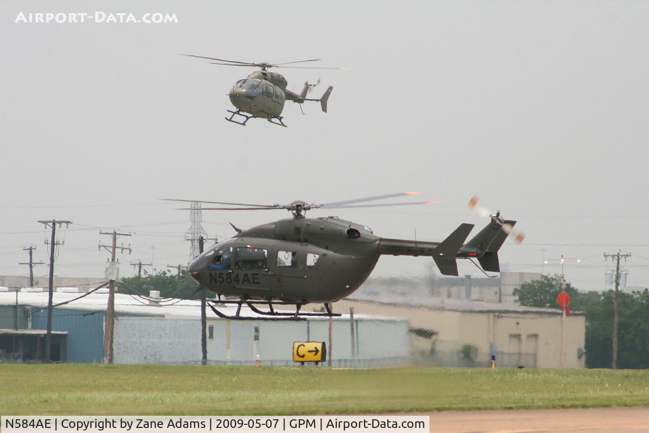 N584AE, Eurocopter-Kawasaki EC-145 (BK-117C-2) C/N 9230, UH-72 Lakota with civil registration at the Eurocopter Plant - Grand Prairie, TX