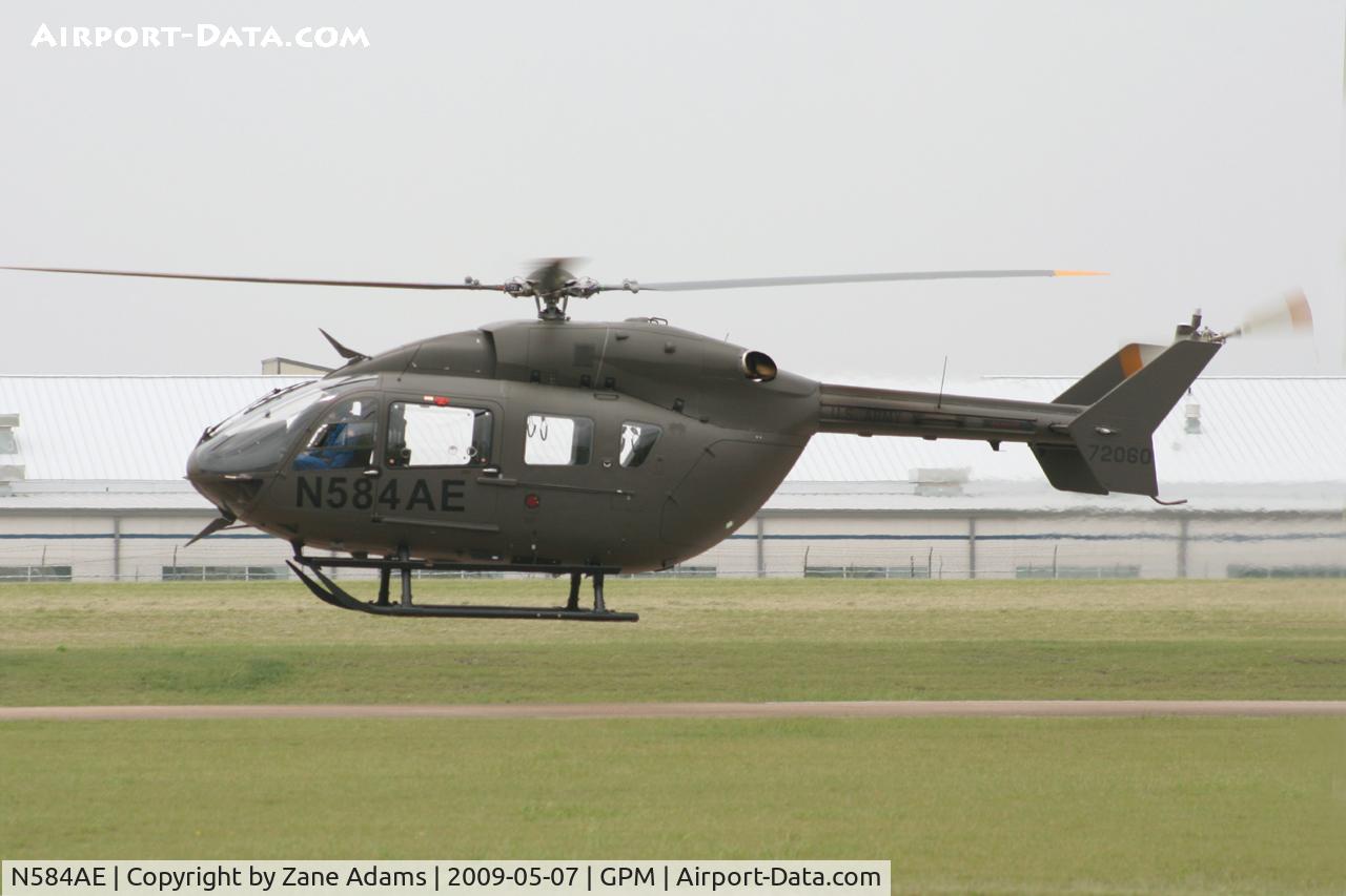 N584AE, Eurocopter-Kawasaki EC-145 (BK-117C-2) C/N 9230, UH-72 Lakota with civil registration at the Eurocopter Plant - Grand Prairie, TX