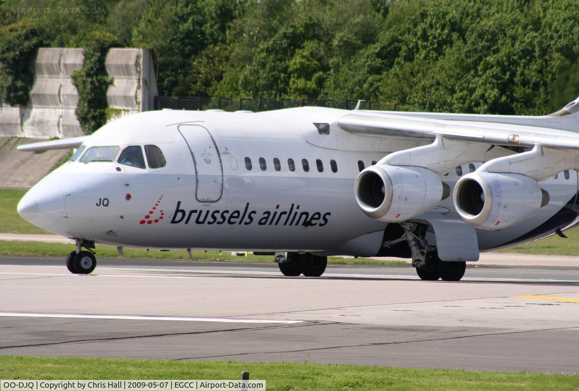 OO-DJQ, 1996 British Aerospace Avro 146-RJ85 C/N E.2289, Brussels Airlines