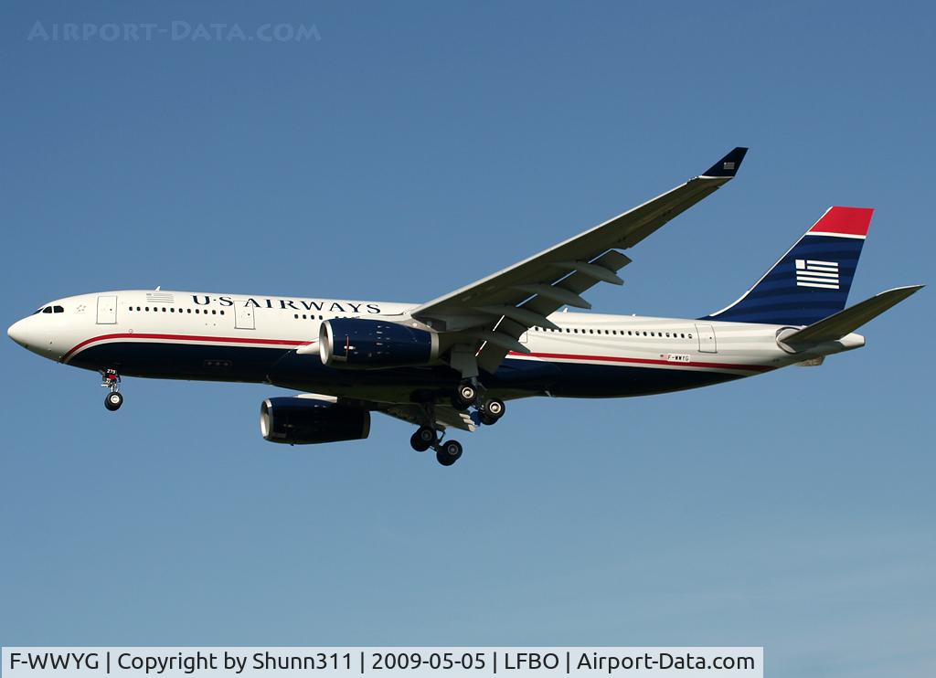 F-WWYG, 2009 Airbus A330-243 C/N 1011, C/n 1011 - To be N279AY - First A330-200 for US Airways...