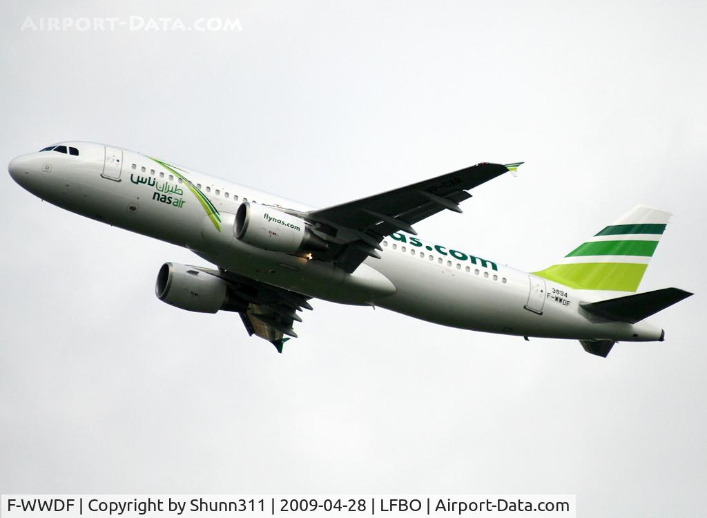 F-WWDF, 2009 Airbus A320-214 C/N 3894, C/n 3894 - To be VP-CXU