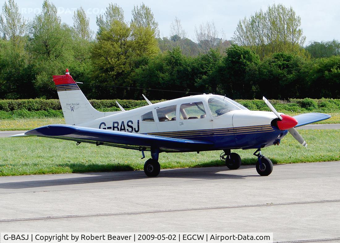 G-BASJ, 1972 Piper PA-28-180 Cherokee C/N 28-7305136, Piper PA-28 180 Cherokee
