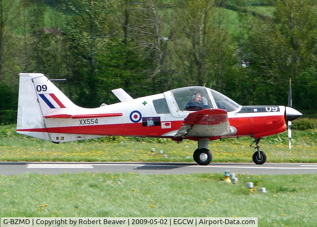 G-BZMD, 1973 Scottish Aviation Bulldog T.1 C/N BH120/247, Scottish Aviation Bulldog 120/121