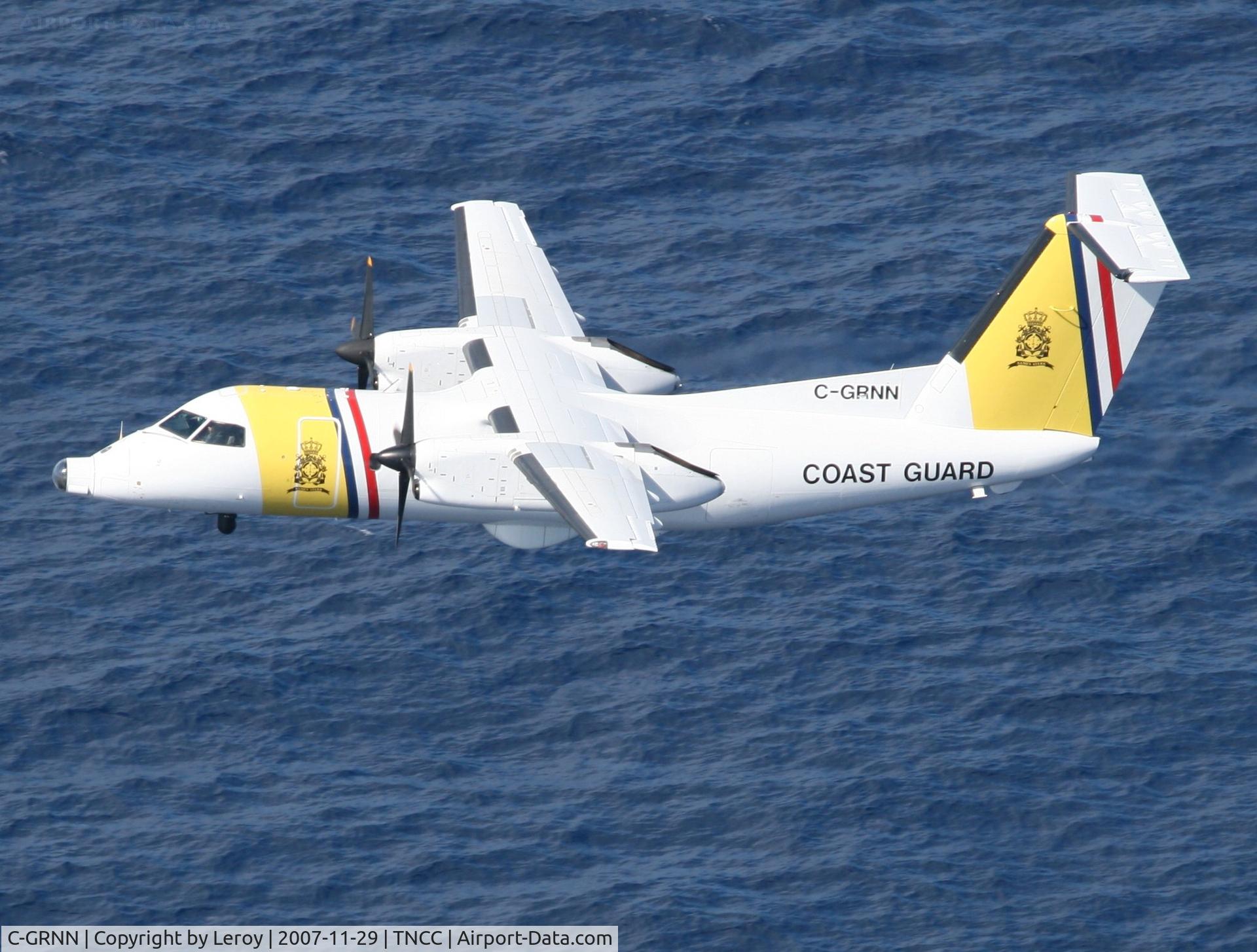 C-GRNN, 1992 De Havilland Canada DHC-8-106 Dash 8 C/N 314, on patrol