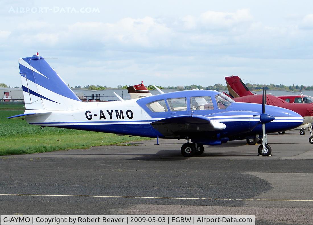 G-AYMO, 1965 Piper PA-23-250 Aztec C/N 27-2995, Piper PA-23 250 Aztec