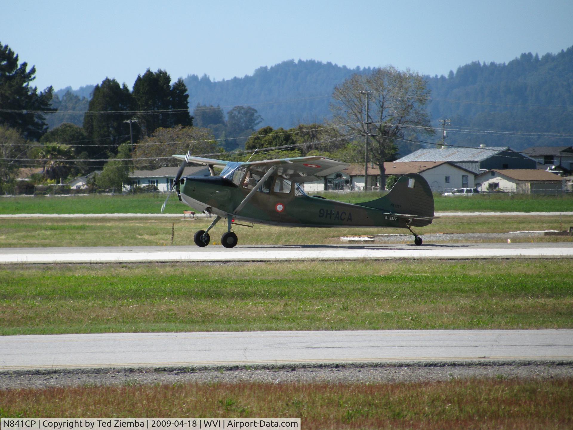 N841CP, 1961 Cessna O-1E Bird Dog C/N 305M-0018, N841CP at Watsonville Airport.