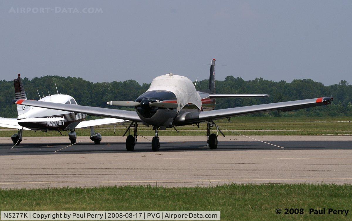 N5277K, 1950 Ryan Navion B C/N NAV-4-2177B, Standing out amongst the other birds