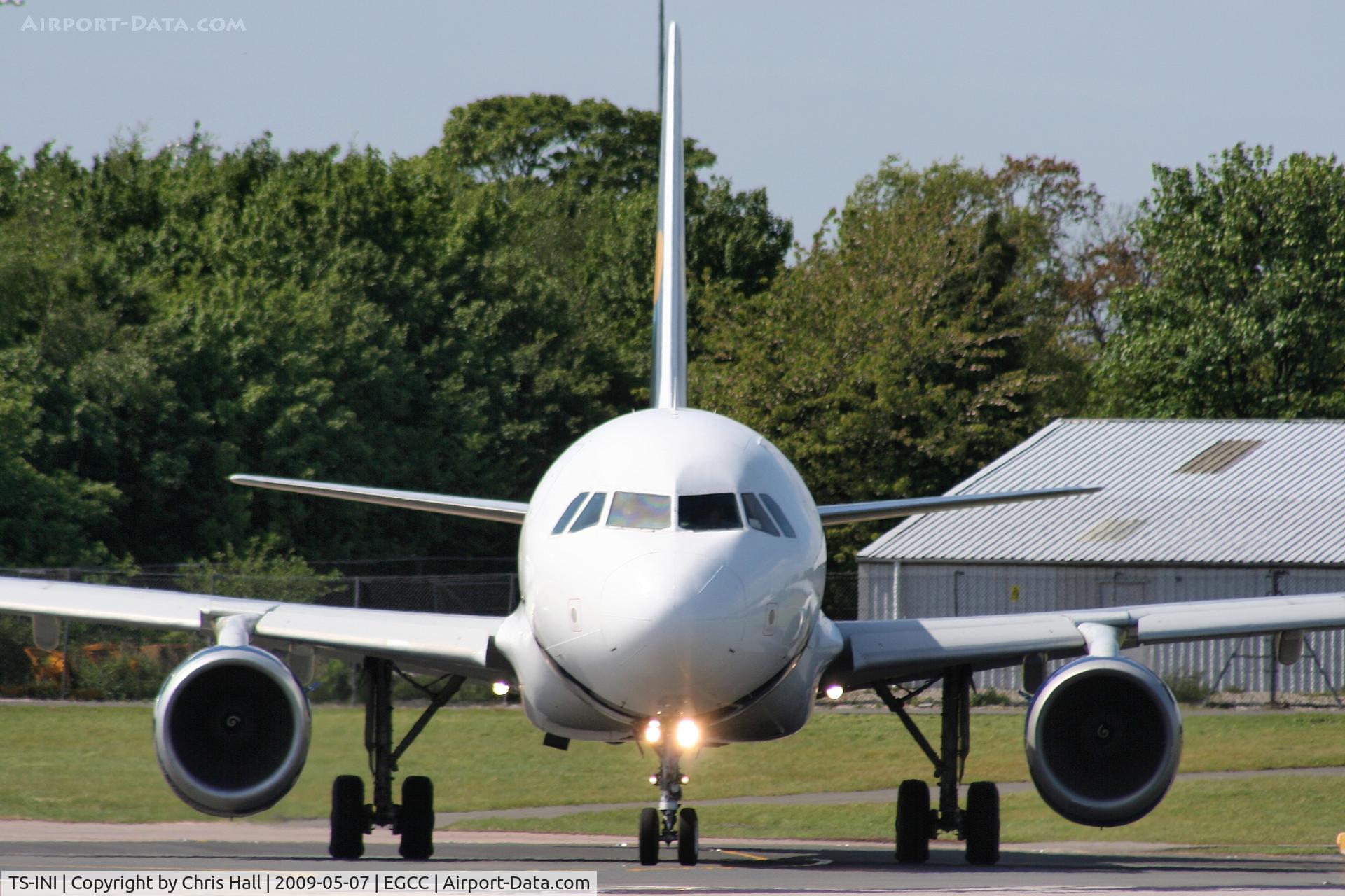 TS-INI, 1992 Airbus A320-212 C/N 301, Nouvelair operating for Libyan Airlines