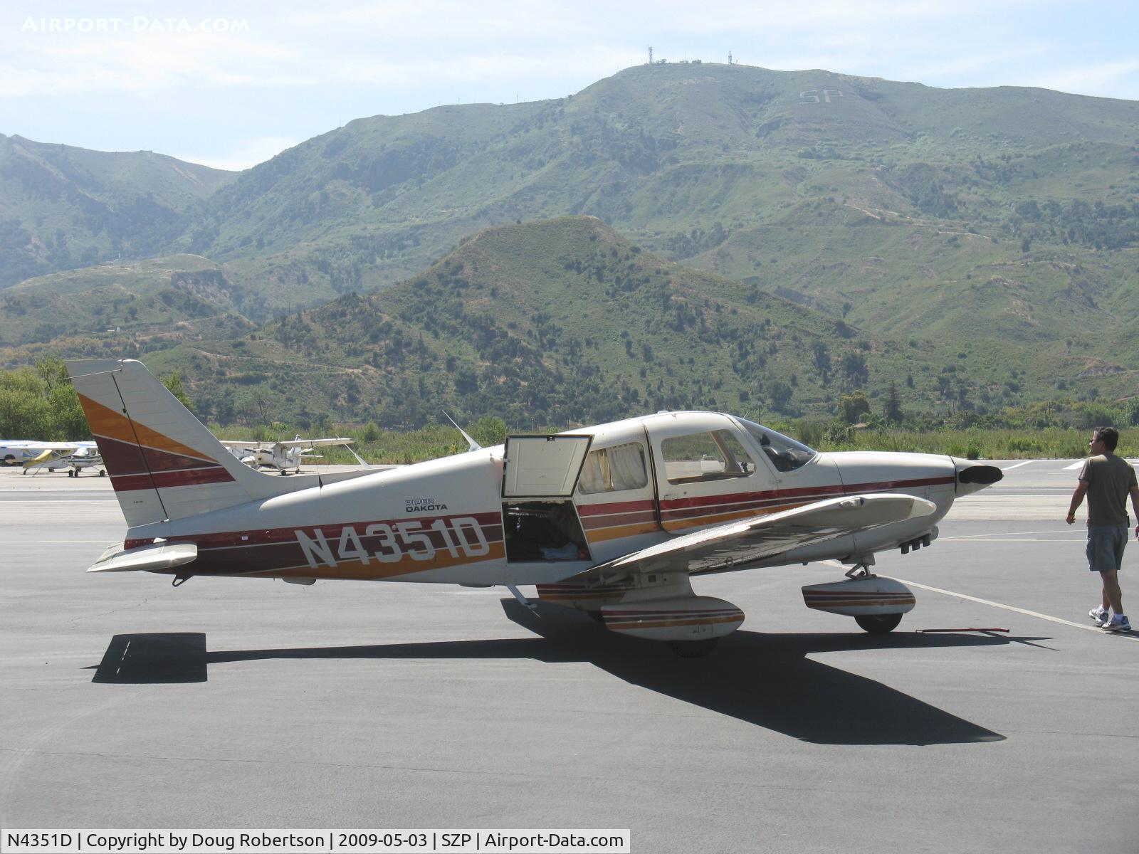 N4351D, 1984 Piper PA-28-236 Dakota C/N 28-8411016, 1984 Piper PA-28-236 DAKOTA, Lycoming O-540-J3A5D 235 hp