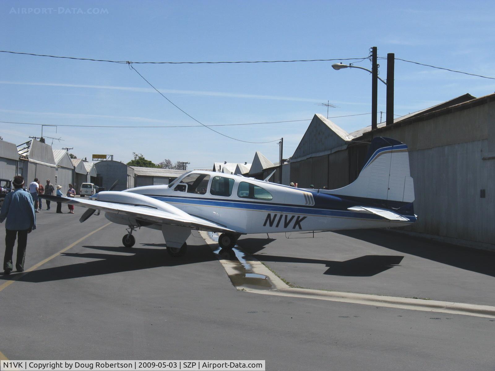 N1VK, 1960 Beech B95 Travel Air C/N TD-403, 1960 Beech B95 Travel Air, two Lycoming O&VO-360s 180 Hp each