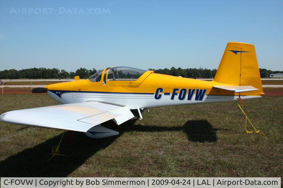C-FOVW, 2007 Vans RV-7A C/N 71922, Sun N Fun 2009 - Lakeland, Florida