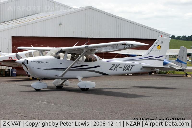 ZK-VAT, 2006 Cessna 172R C/N 172-81343, Ardmore Flying School Ltd., Ardmore