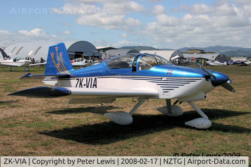 ZK-VIA, Vans RV-6A C/N 23401, Derek Edwards, Levin