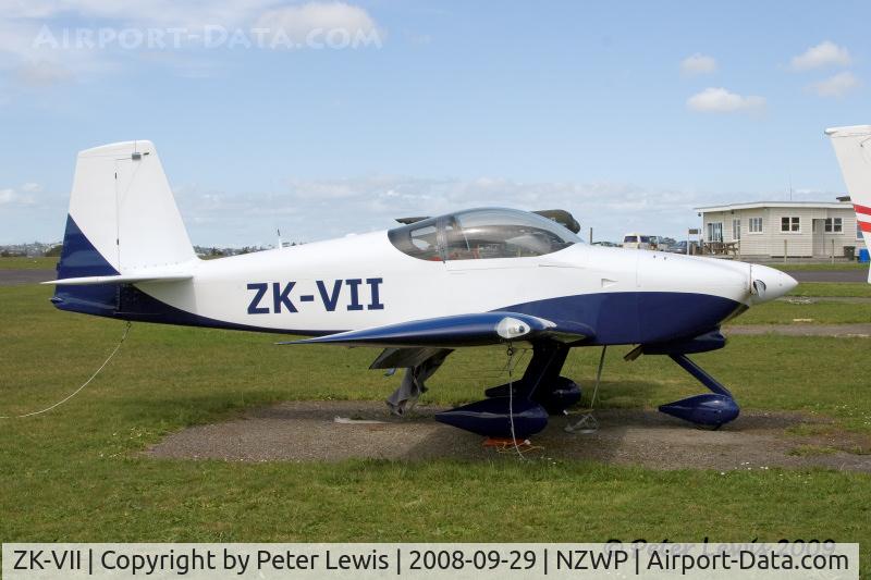 ZK-VII, 2007 Vans RV-7A C/N 71299, C Morgan, Central Otago