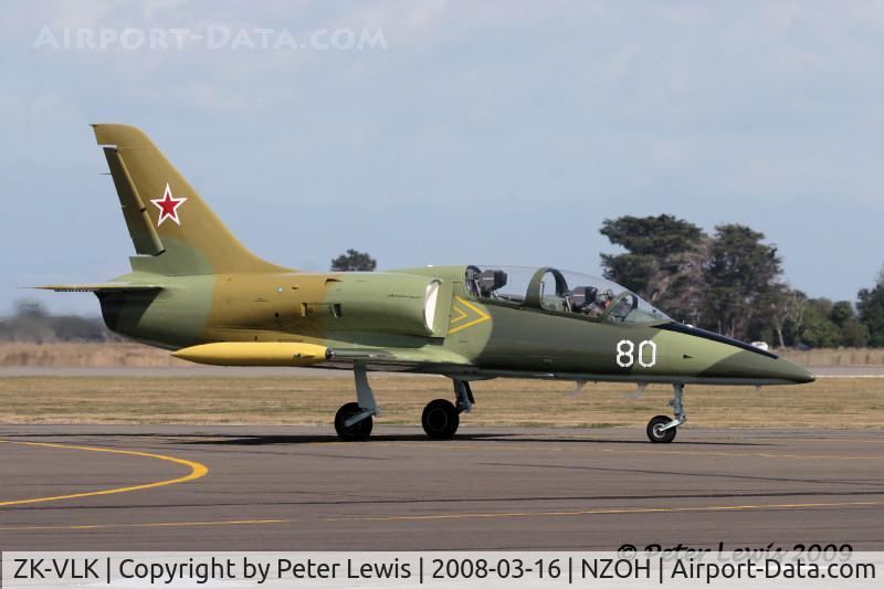 ZK-VLK, Aero L-39C Albatros C/N 332630, Oilfield Equipment Rental Ltd., New Plymouth