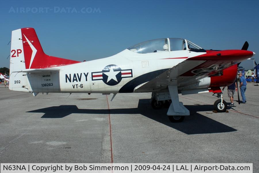 N63NA, 1955 North American T-28B C/N 138263, Sun N Fun 2009 - Lakeland, Florida