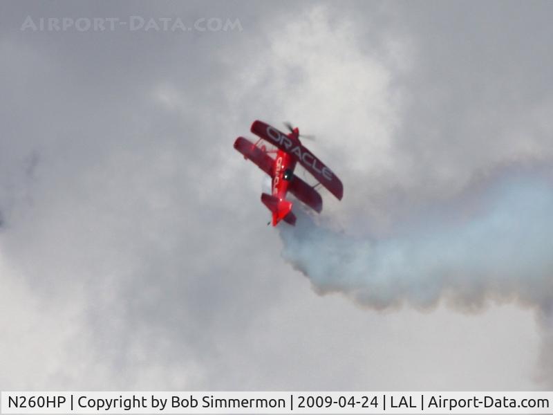 N260HP, 2010 Aviat Pitts S-1S C/N 0001, Performing at Sun N Fun 2009 - Lakeland, Florida