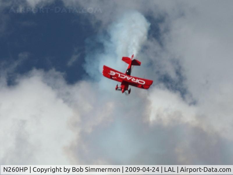 N260HP, 2010 Aviat Pitts S-1S C/N 0001, Performing at Sun N Fun 2009 - Lakeland, Florida
