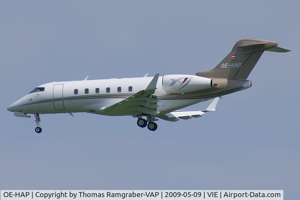OE-HAP, 2008 Bombardier Challenger 300 (BD-100-1A10) C/N 20226, Avcon Jet Bombardier BD100 Challenger 300