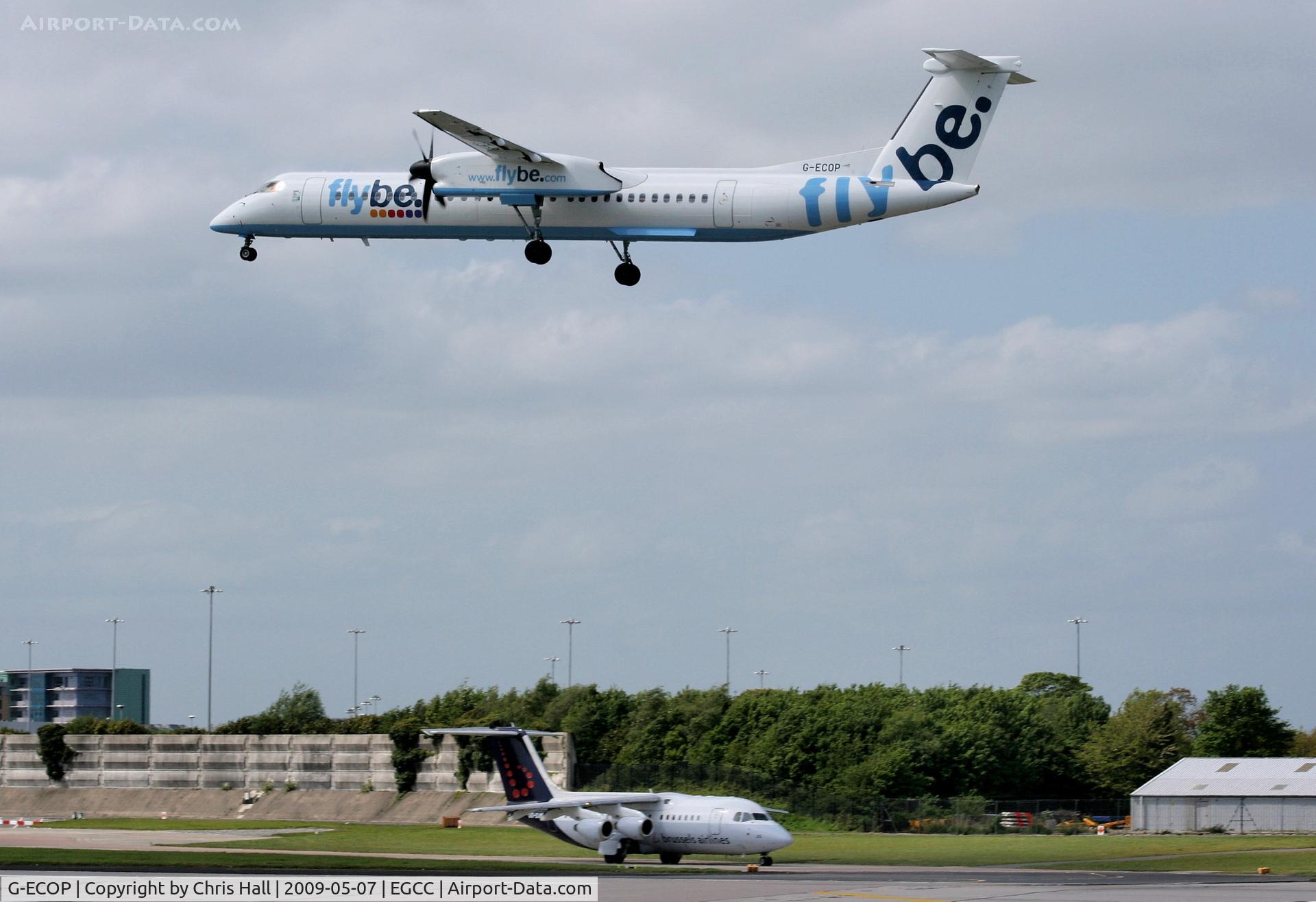 G-ECOP, 2009 De Havilland Canada DHC-8-402Q Dash 8 C/N 4242, flybe