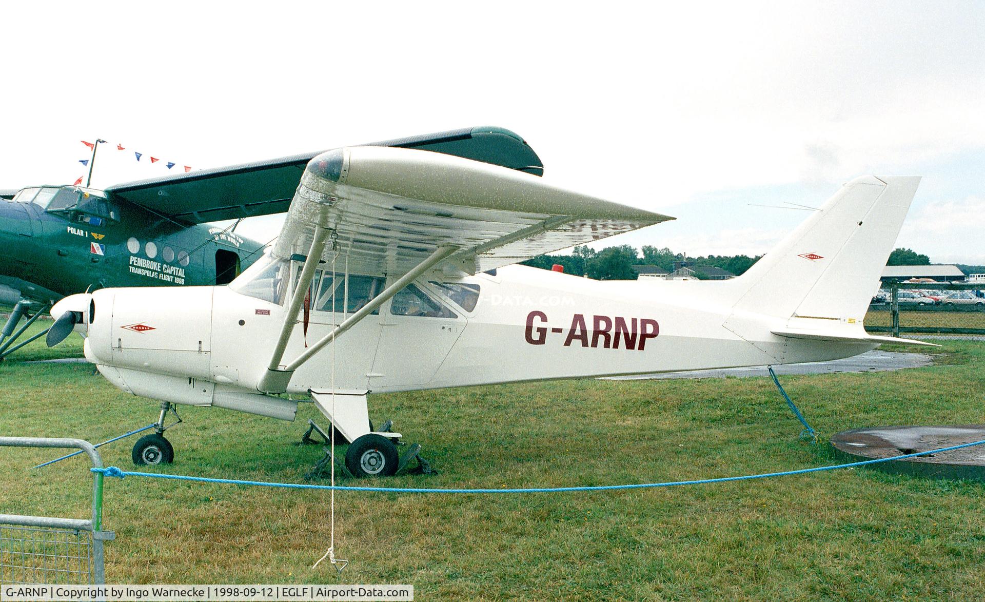 G-ARNP, 1961 Beagle A-109 Airdale C/N B.503, Beagle A.109 Airedale at Farnborough International 1998