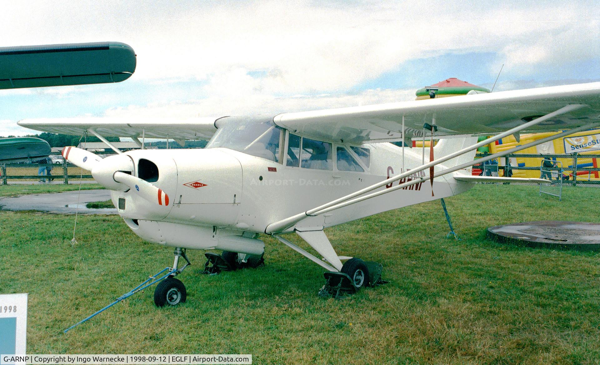 G-ARNP, 1961 Beagle A-109 Airdale C/N B.503, Beagle A.109 Airedale at Farnborough International 1998