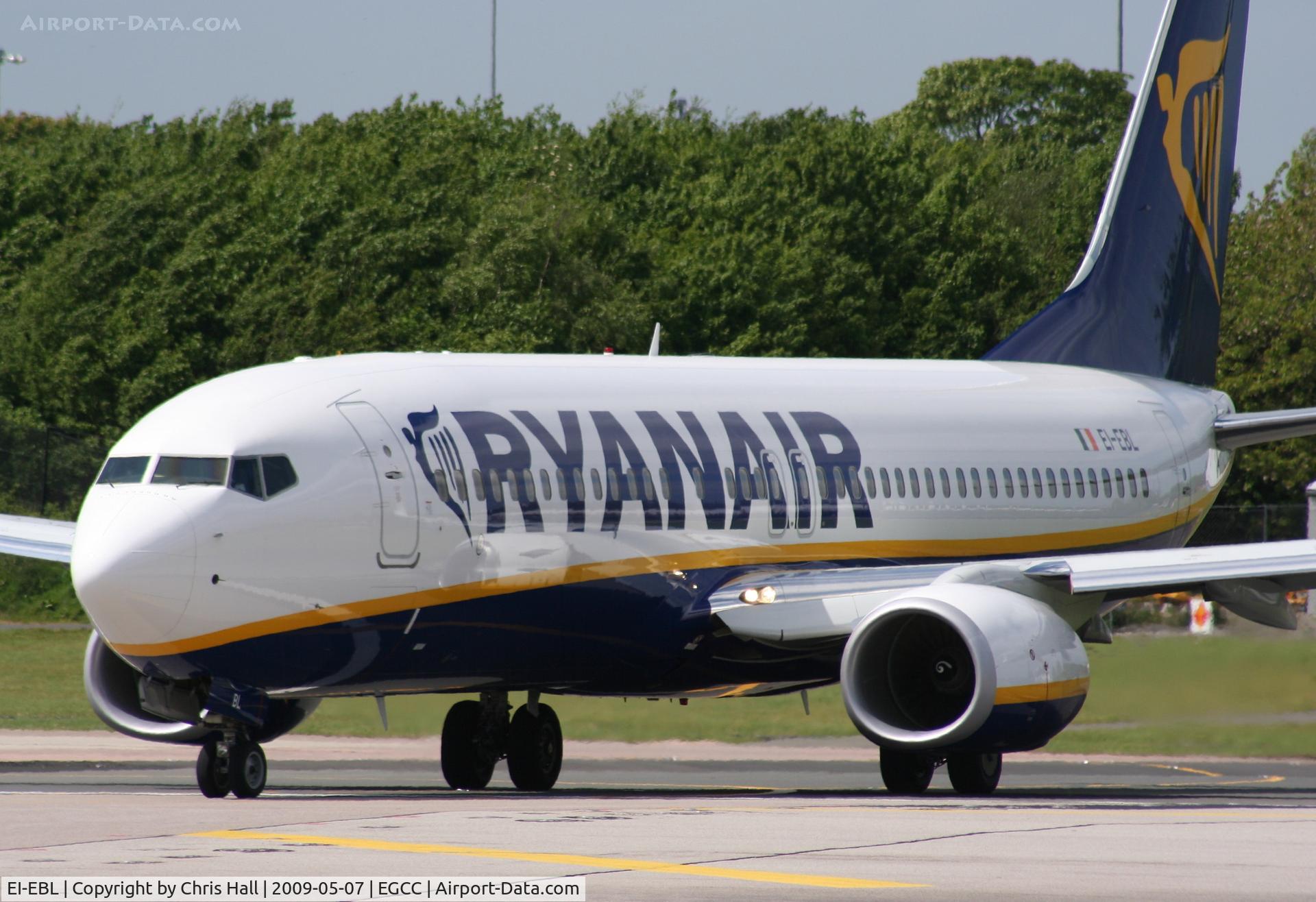 EI-EBL, 2009 Boeing 737-8AS C/N 37529, Ryanair