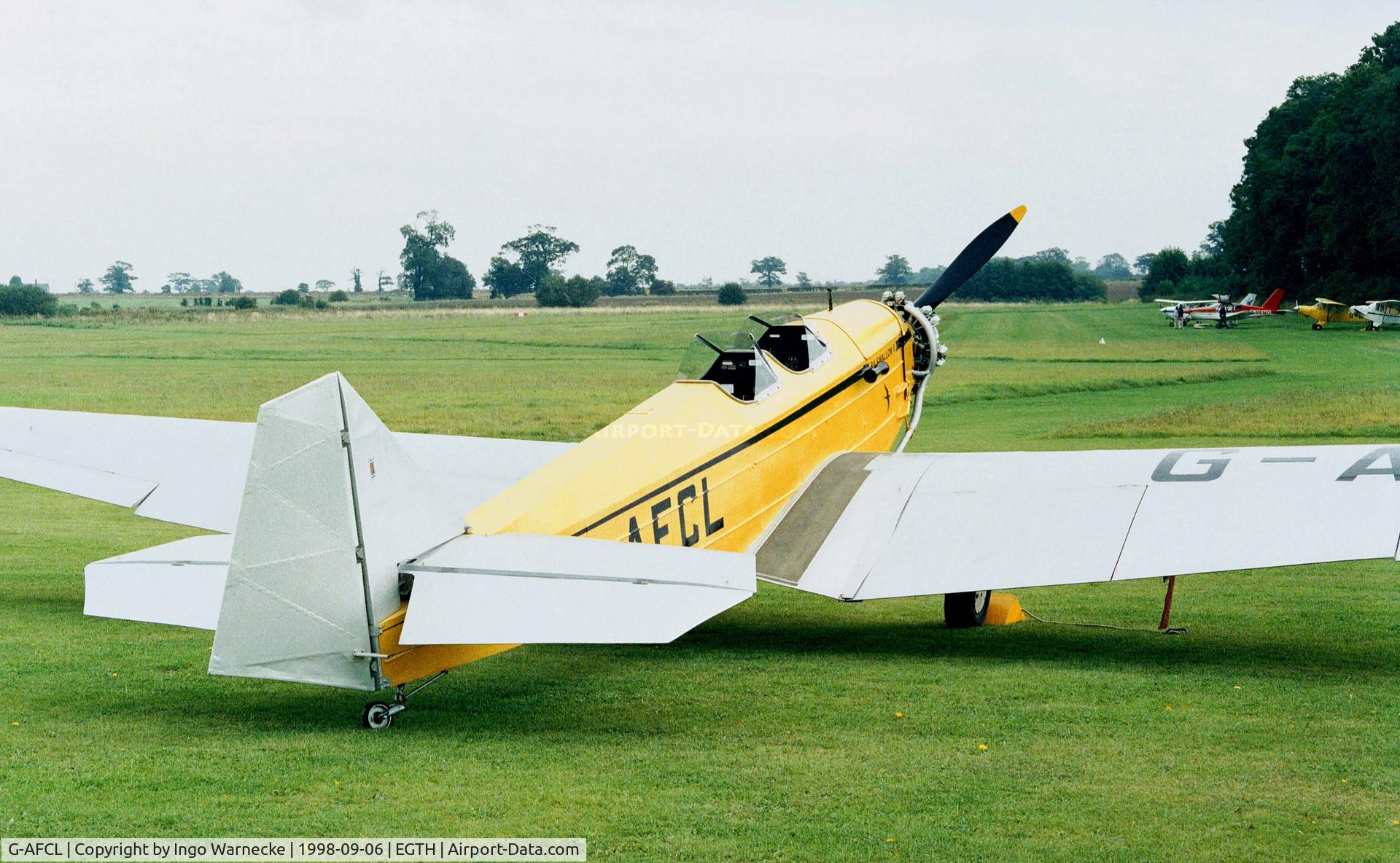 G-AFCL, 1937 British Aircraft Manufacturing Company Ltd BA Swallow 2 C/N 462, BA Swallow 2 at the 1998 Shuttleworth Pageant