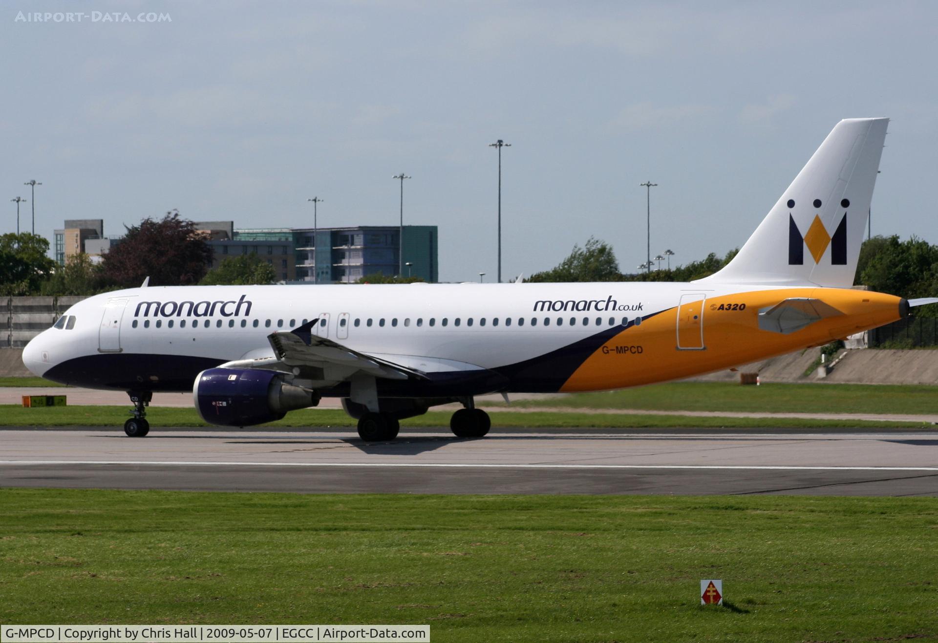 G-MPCD, 1994 Airbus A320-212 C/N 379, Monarch