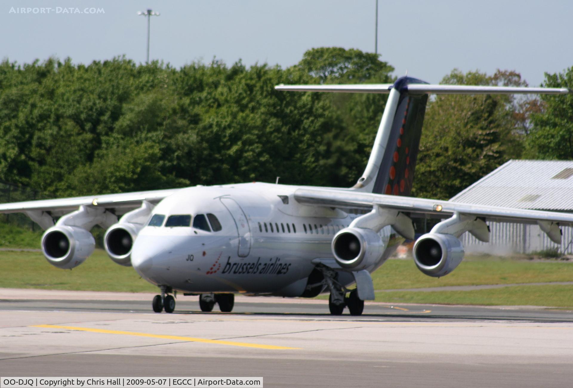 OO-DJQ, 1996 British Aerospace Avro 146-RJ85 C/N E.2289, Brussels Airlines