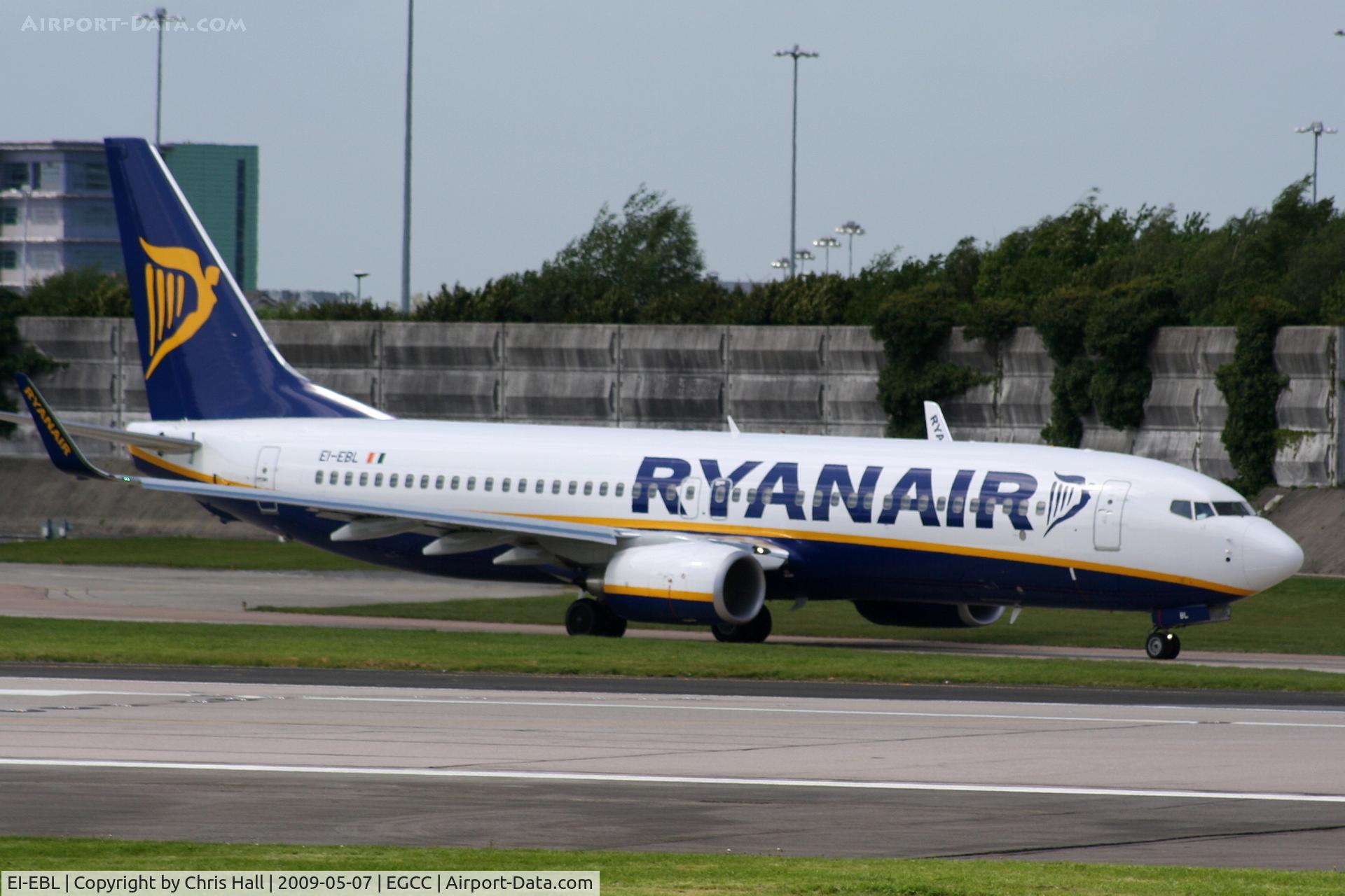 EI-EBL, 2009 Boeing 737-8AS C/N 37529, Ryanair