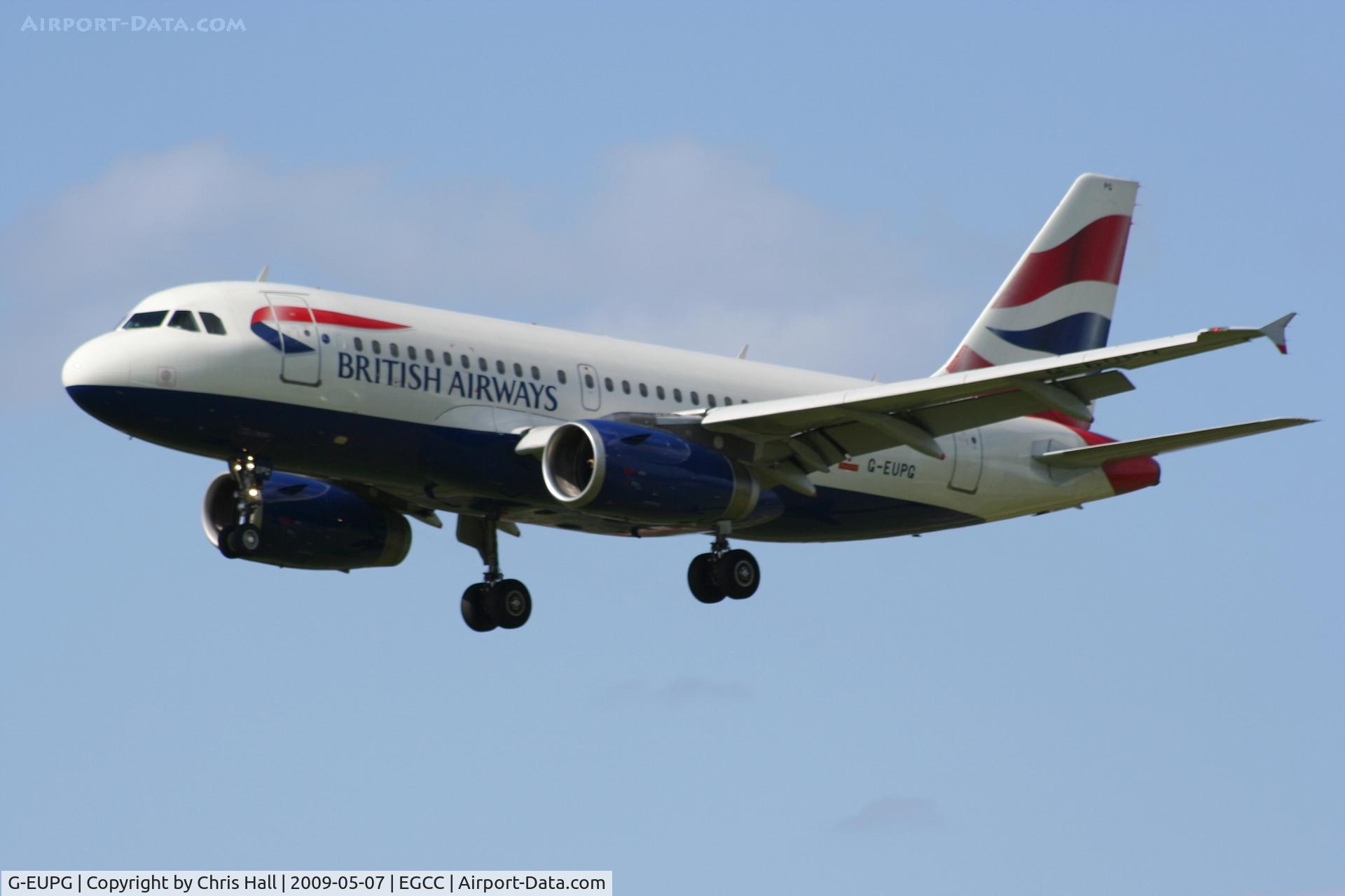 G-EUPG, 2000 Airbus A319-131 C/N 1222, British Airways