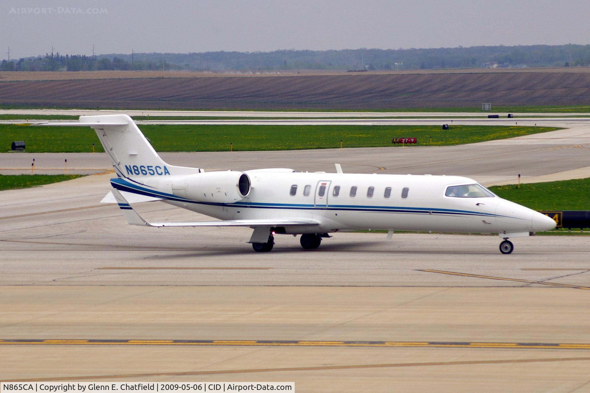 N865CA, 2001 Learjet 45 C/N 45-193, Turning from A4 to Delta for Landmark