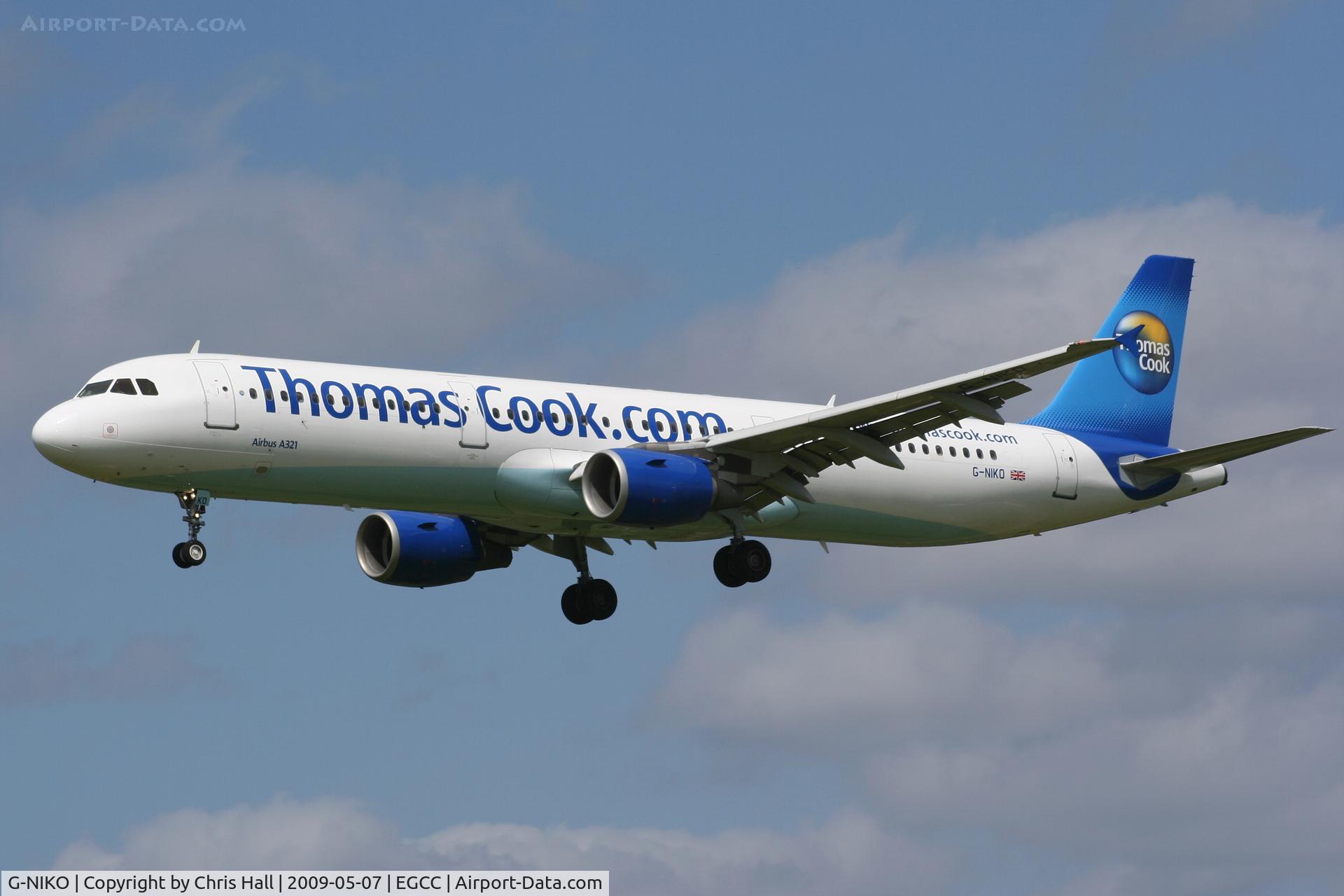 G-NIKO, 2000 Airbus A321-211 C/N 1250, Thomas Cook