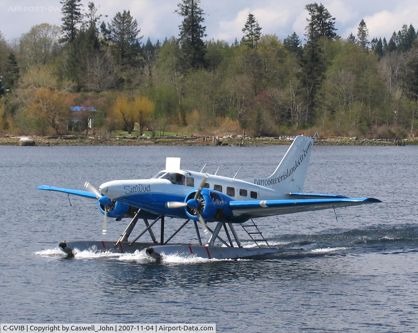 C-GVIB, 1941 Beech D18S C/N A-480, Modified Beech 18, Seawind, Campbell River B.C. 