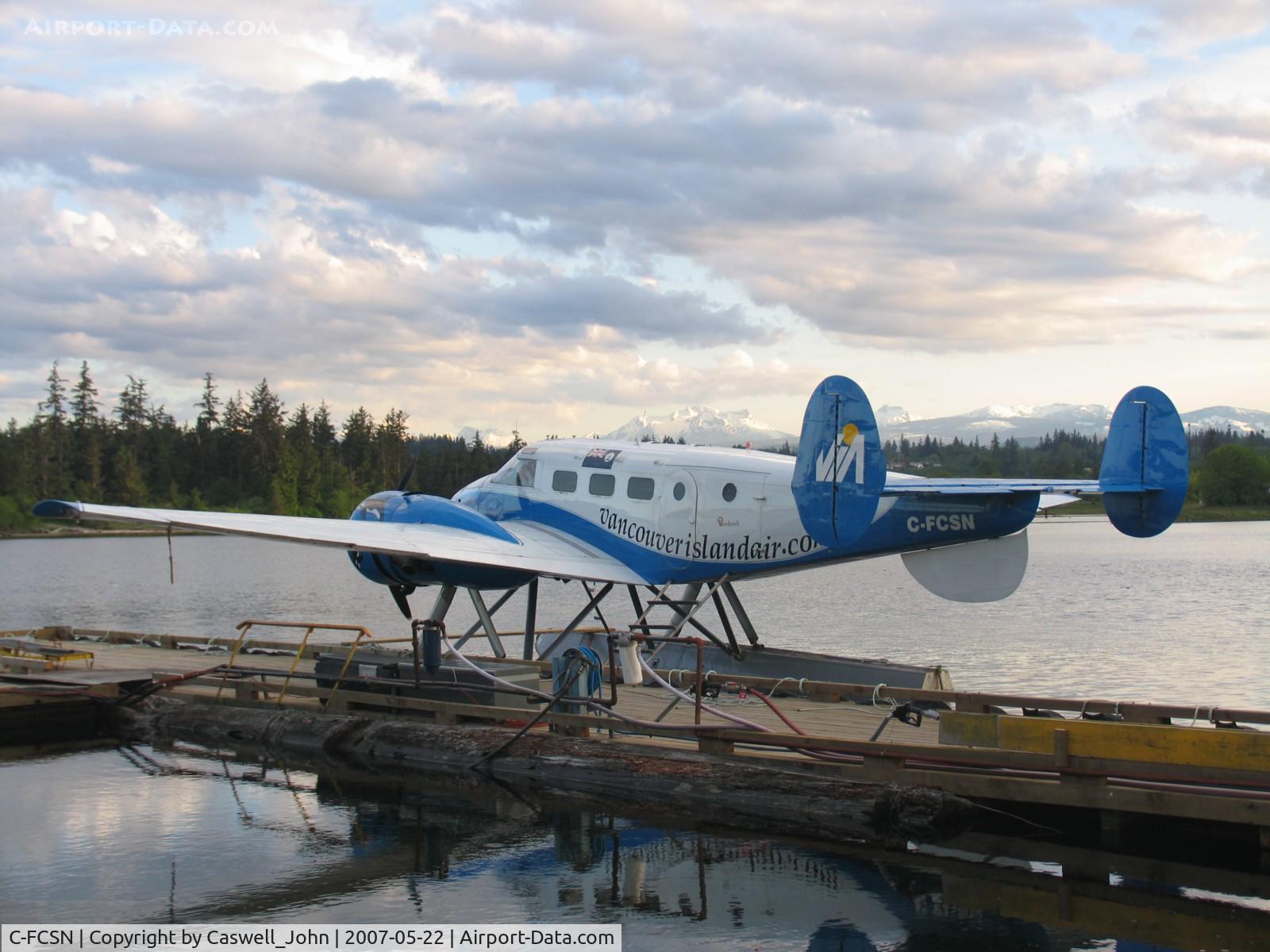 C-FCSN, 1952 Beech D18S C/N CA-16, Campbell River B.C. 