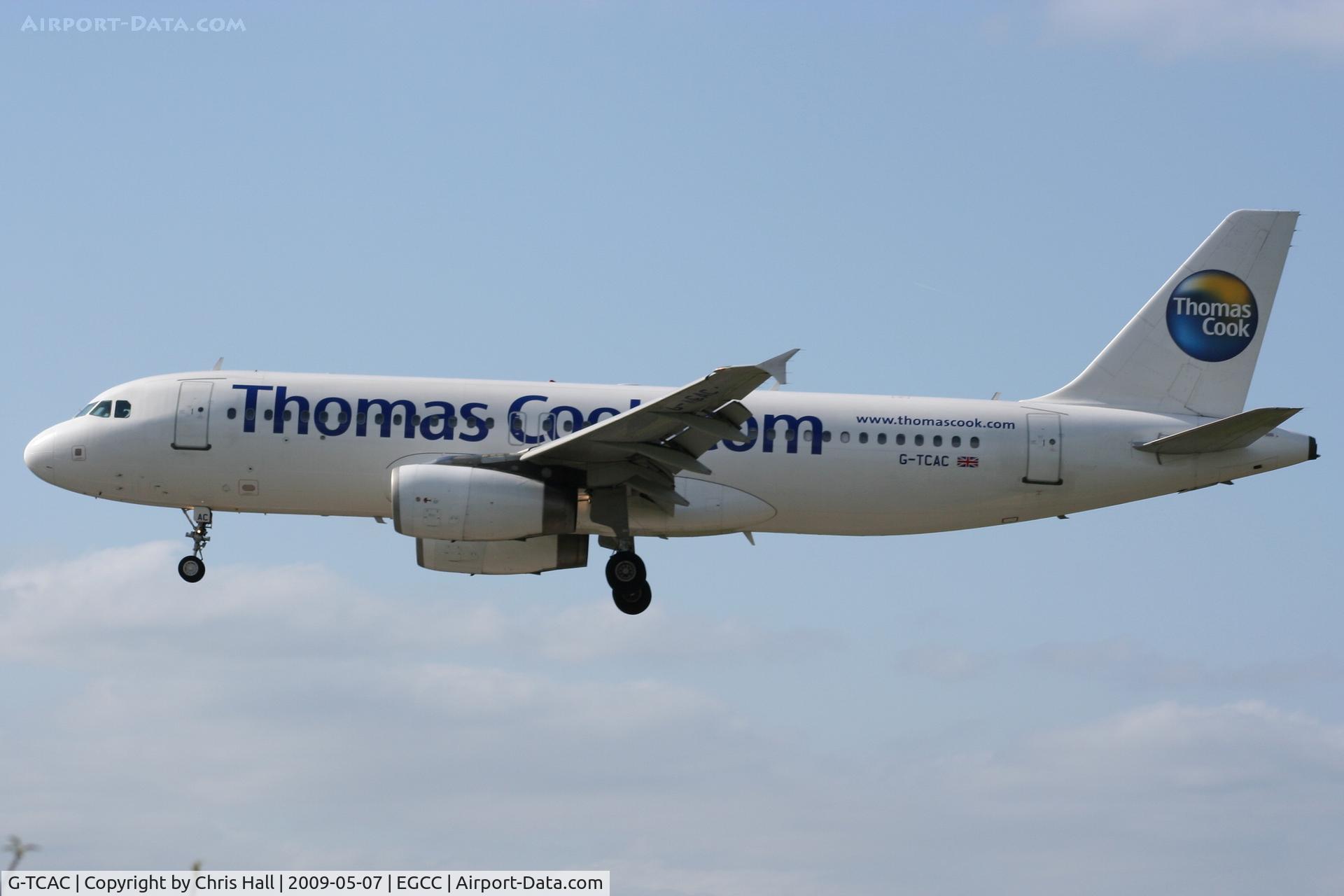 G-TCAC, 2001 Airbus A320-232 C/N 1411, Thomas Cook