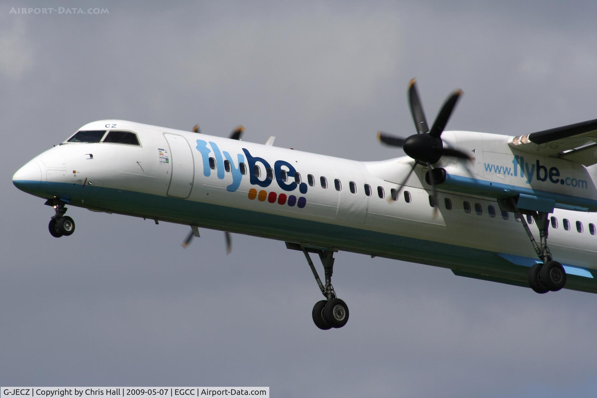 G-JECZ, 2007 De Havilland Canada DHC-8-402Q Dash 8 C/N 4179, flybe