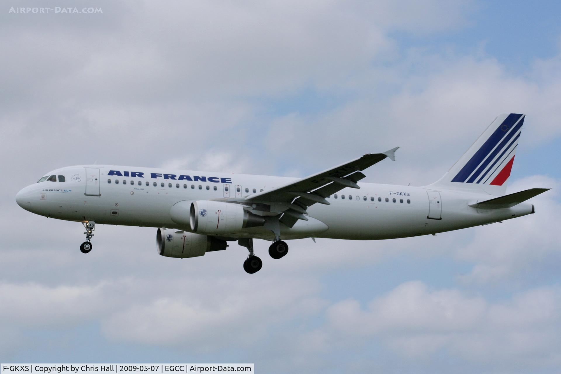 F-GKXS, 2009 Airbus A320-214 C/N 3825, Air France