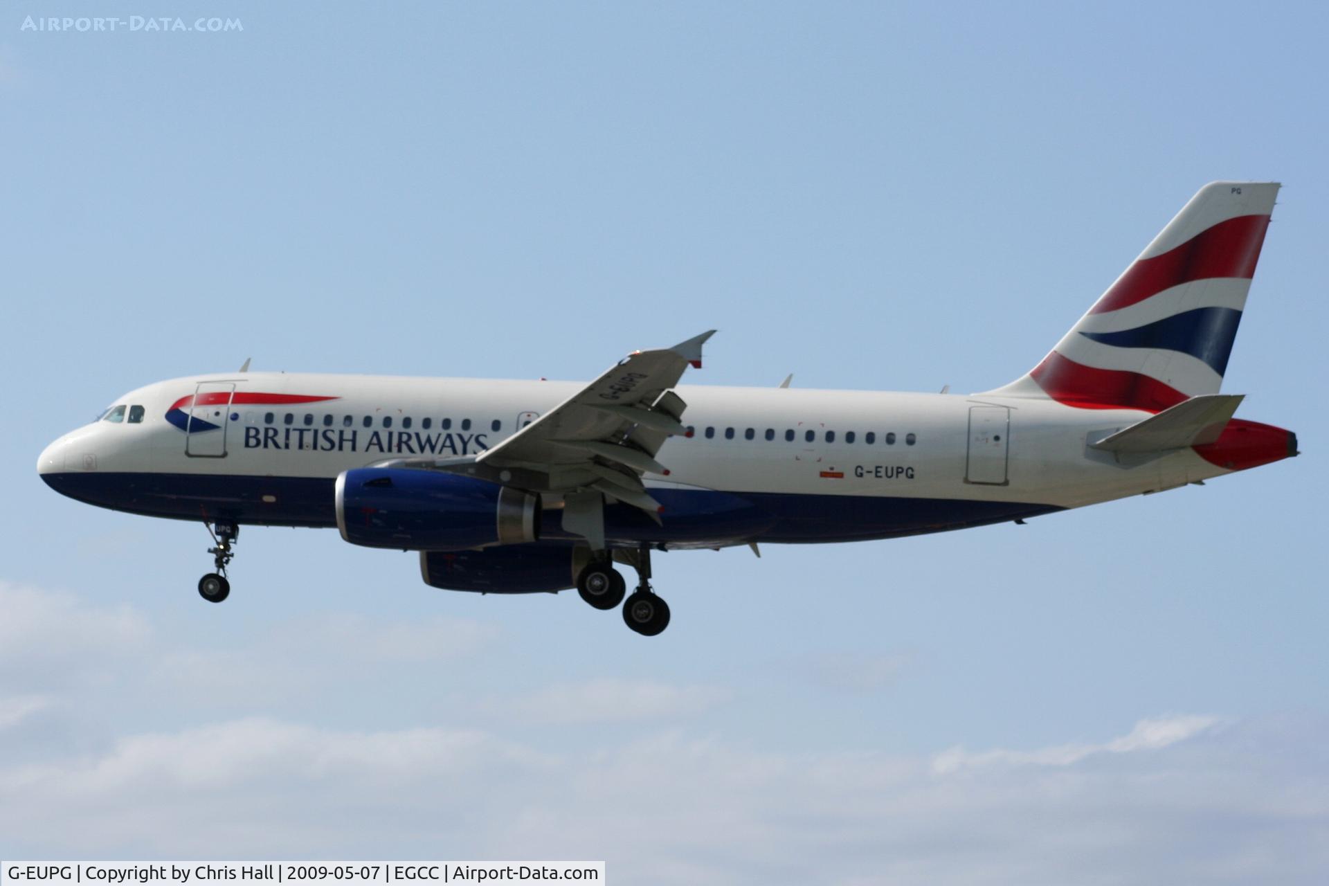G-EUPG, 2000 Airbus A319-131 C/N 1222, British Airways