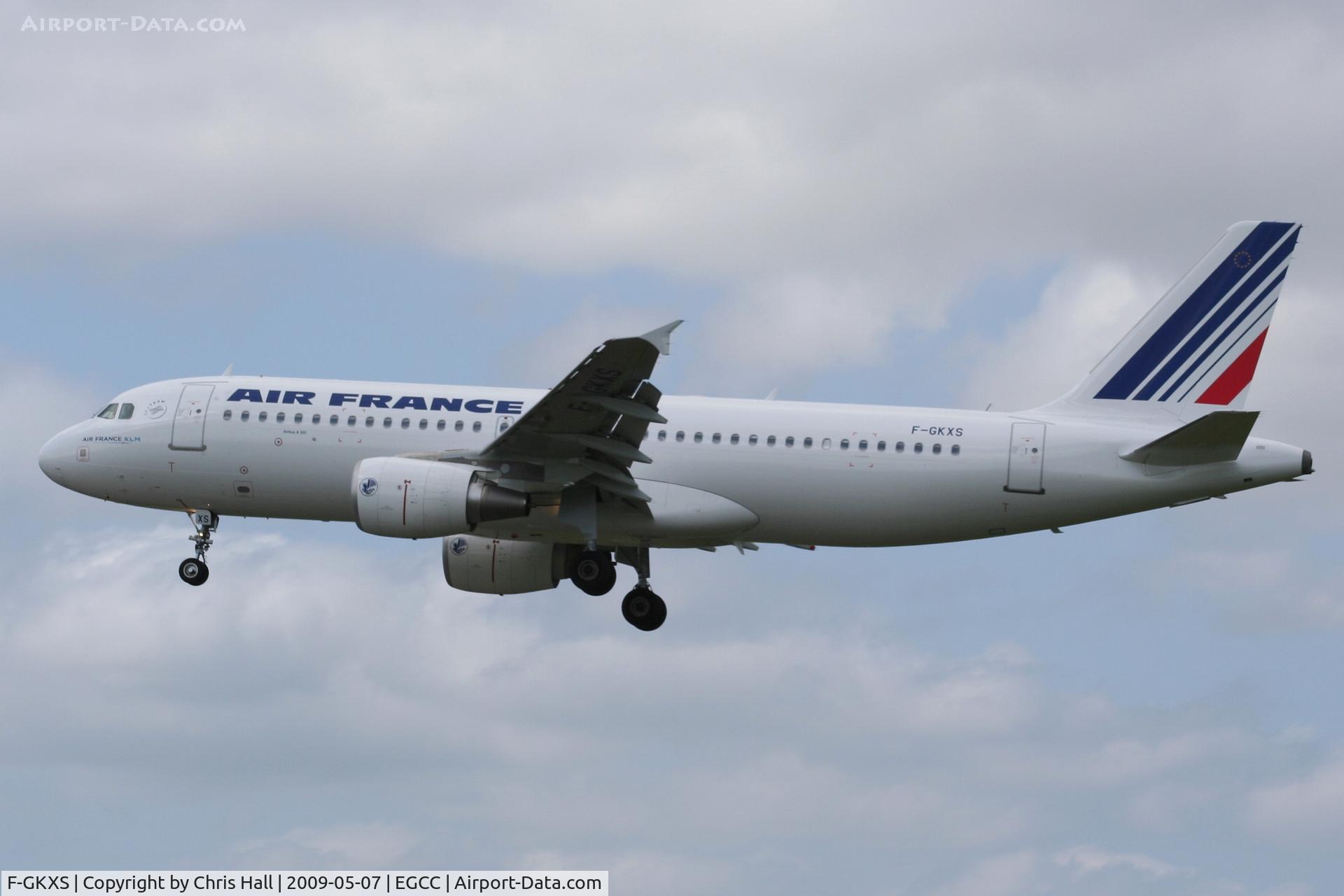 F-GKXS, 2009 Airbus A320-214 C/N 3825, Air France