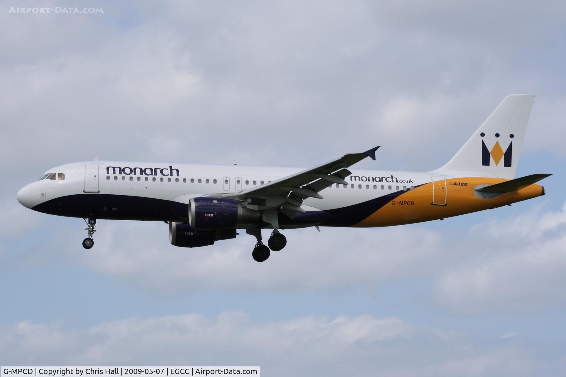 G-MPCD, 1994 Airbus A320-212 C/N 379, Monarch