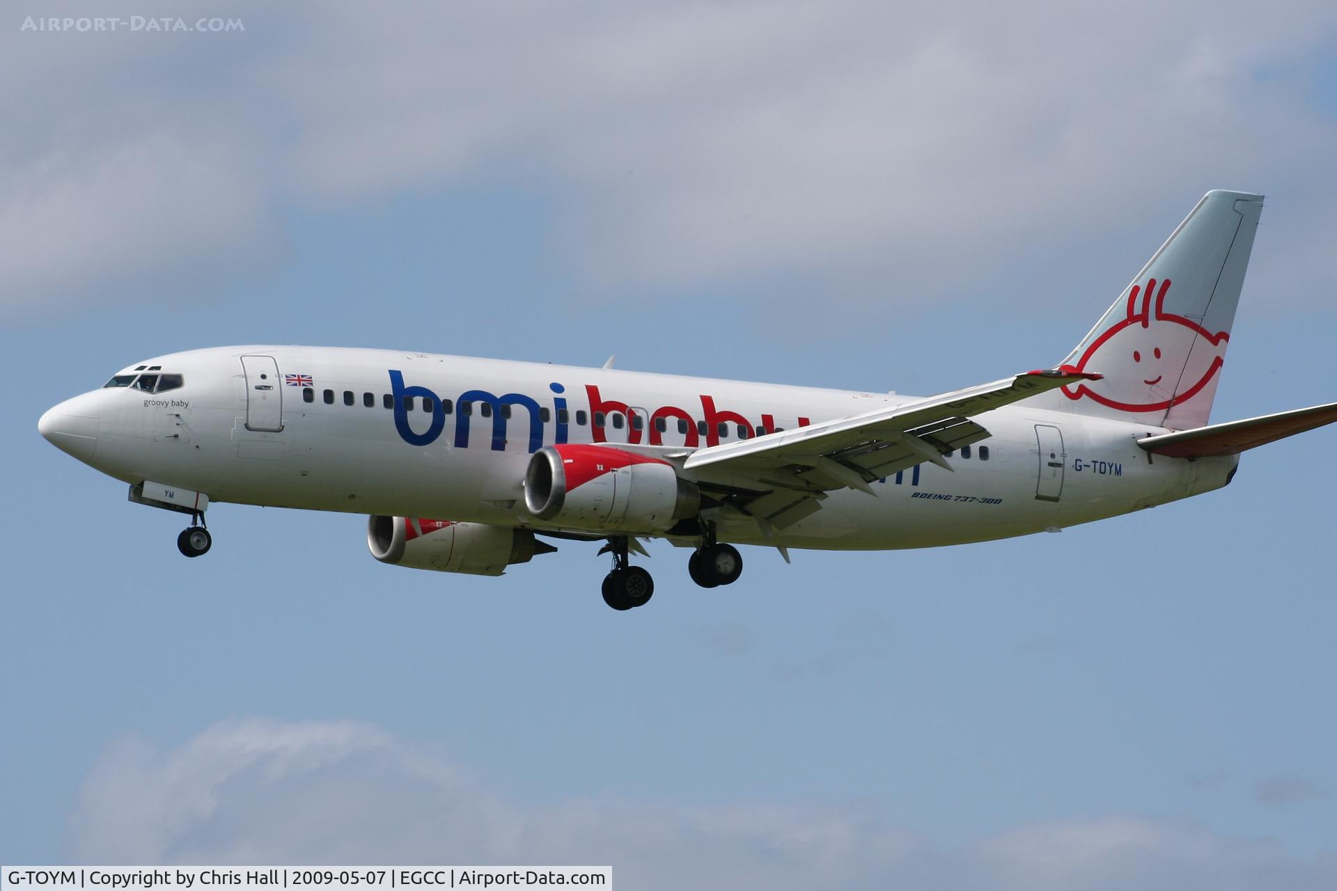 G-TOYM, 1998 Boeing 737-36Q C/N 29141, BMI Baby
