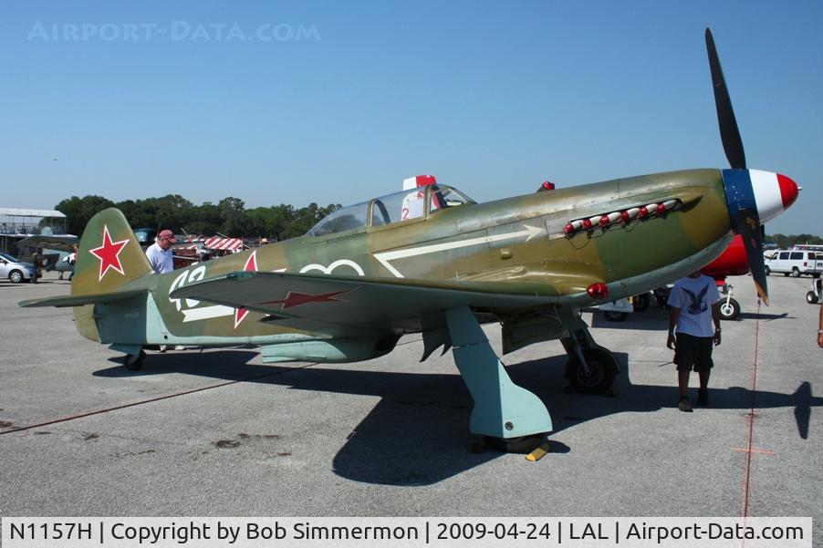 N1157H, 1994 Yakovlev Yak-9U-M C/N 0470402, Sun N Fun 2009 - Lakeland, Florida