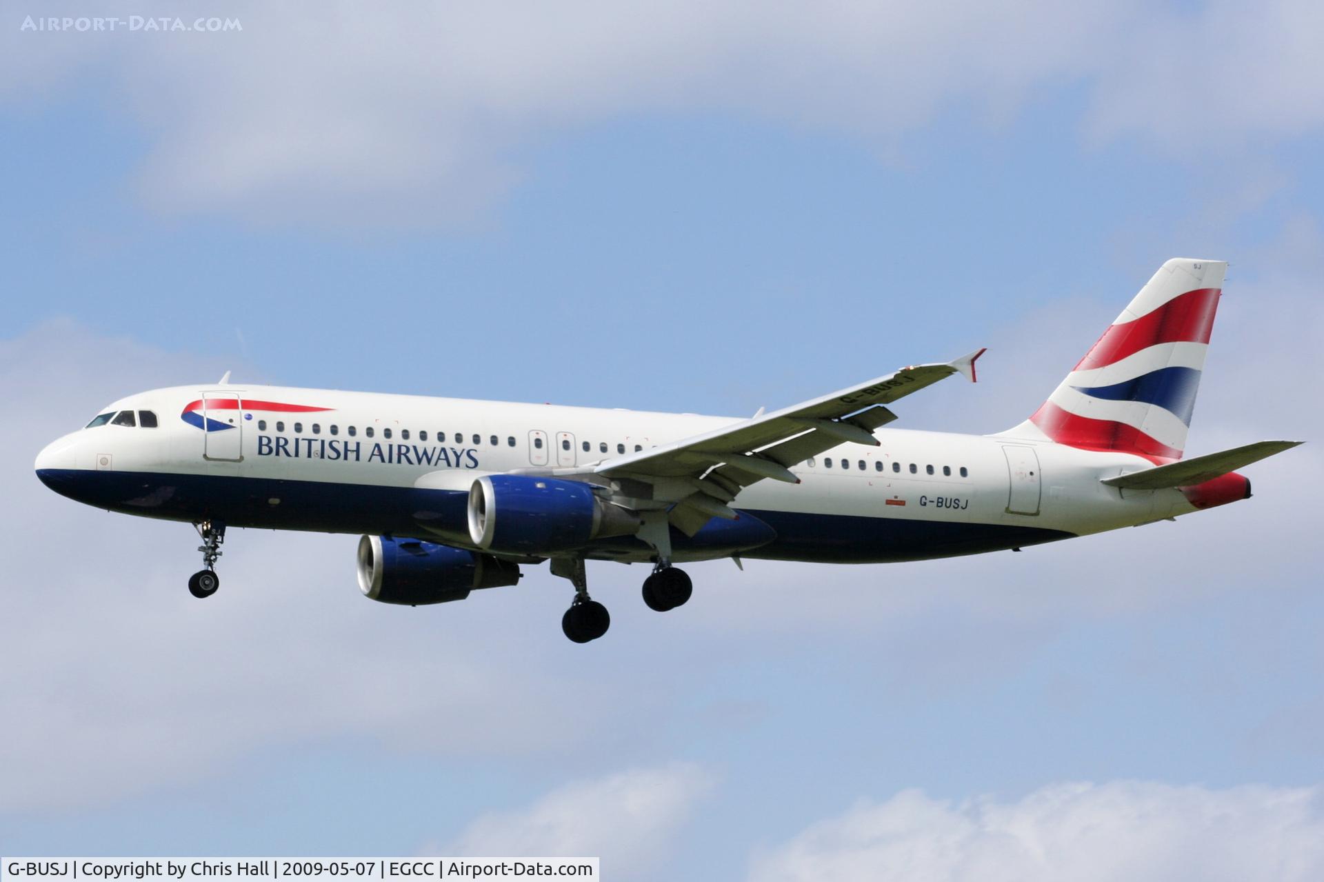 G-BUSJ, 1990 Airbus A320-211 C/N 109, British Airways