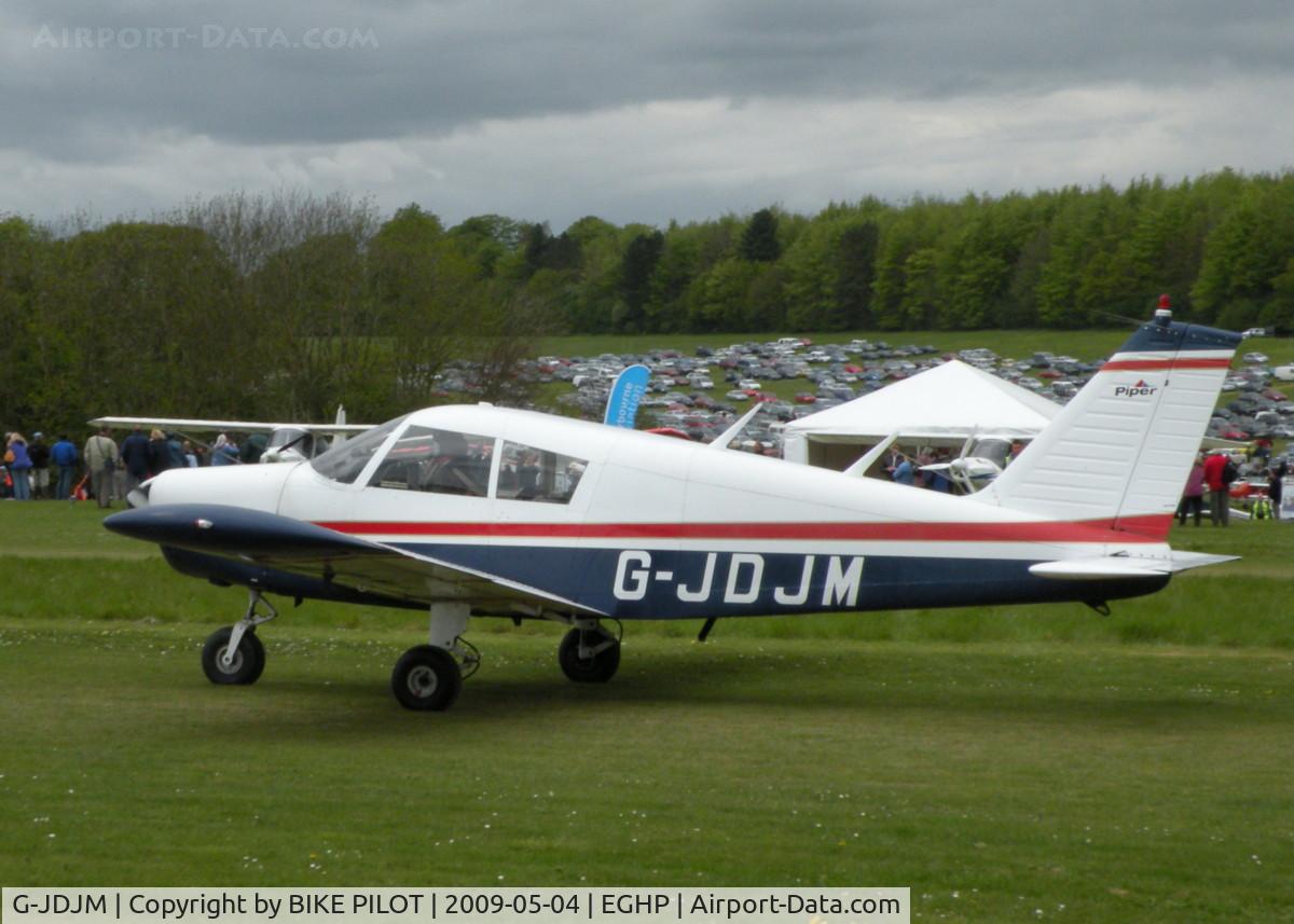 G-JDJM, 1970 Piper PA-28-140 Cherokee C/N 28-26877, ROLLOUT RWY 21
