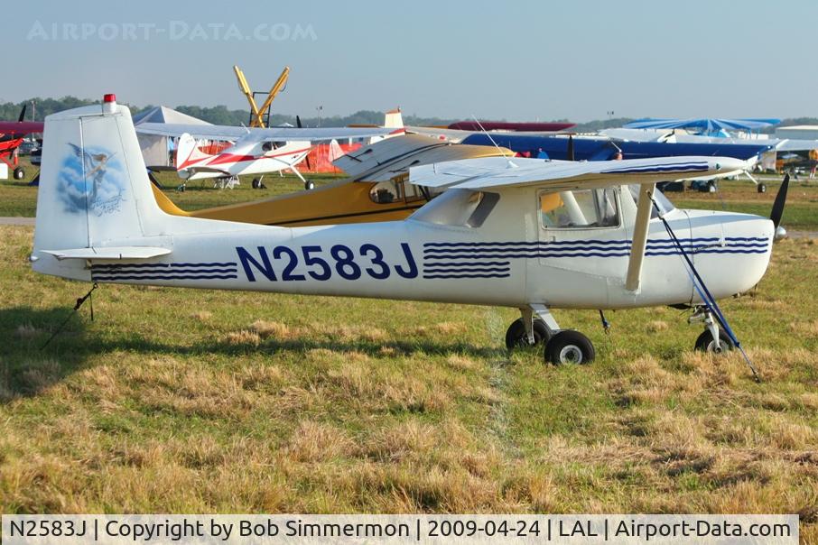 N2583J, 1964 Cessna 150E C/N 15061083, Sun N Fun 2009 - Lakeland, Florida