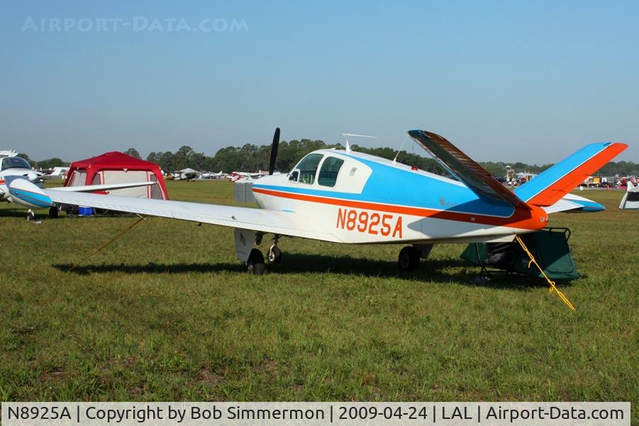 N8925A, 1950 Beech B35 C/N D-2625, Sun N Fun 2009 - Lakeland, Florida