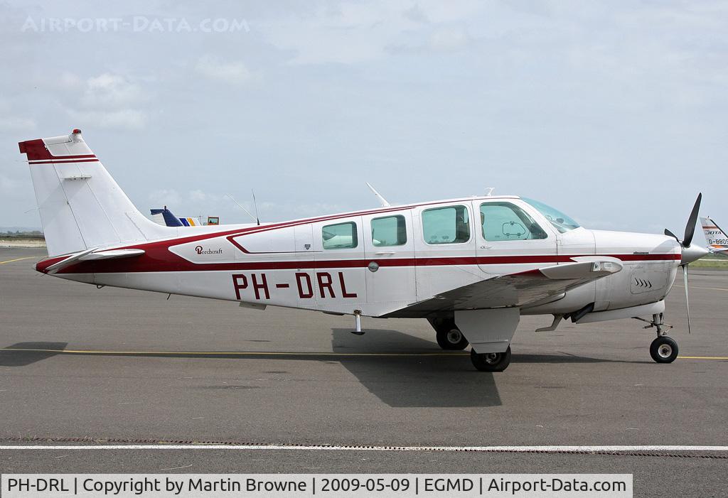 PH-DRL, 1981 Beechcraft A36 Bonanza C/N E-1784, BEECHCRAFT A36
