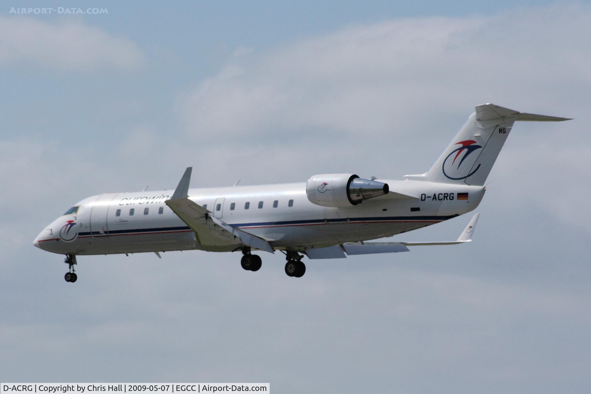 D-ACRG, 2002 Bombardier CRJ-200ER (CL-600-2B19) C/N 7630, Eurowings